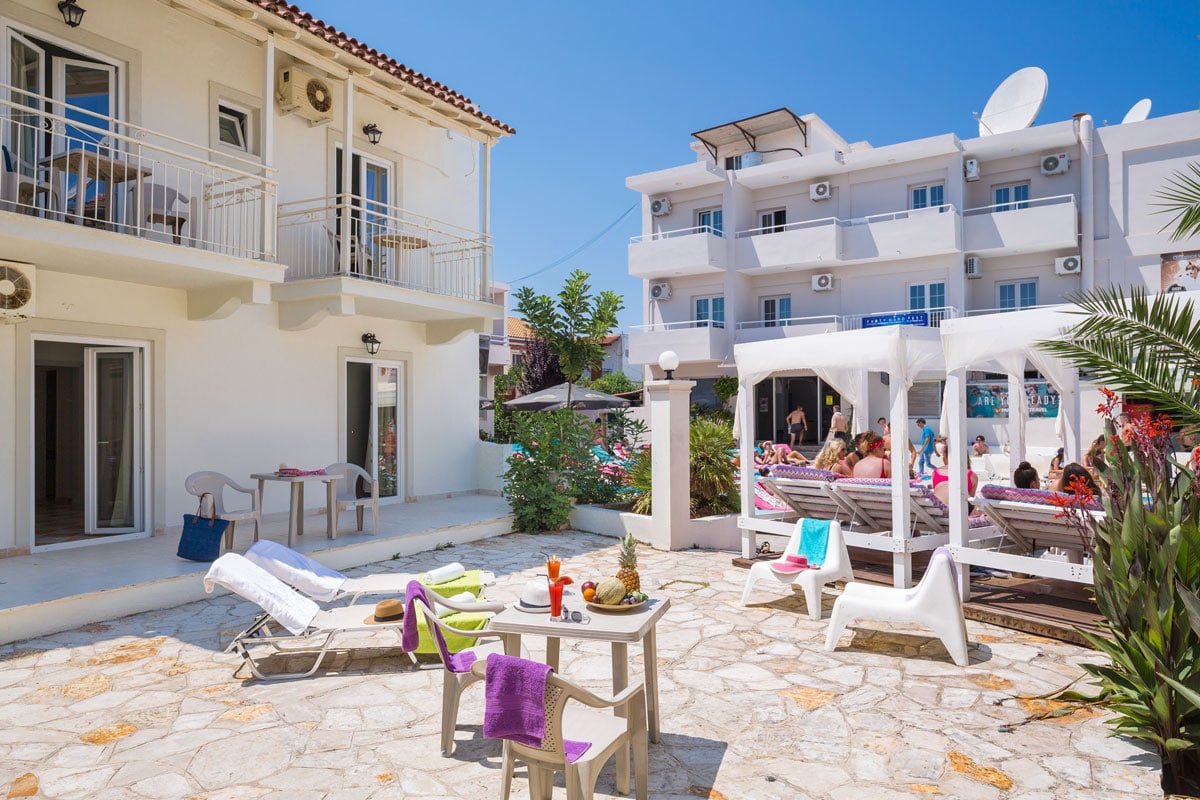 islandkavos accommodation corfu paralia studios