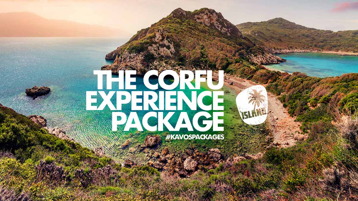 island kavos corfu experience package slider